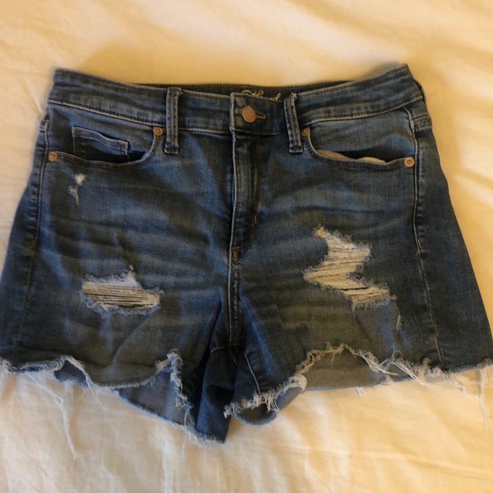 High waisted shorts